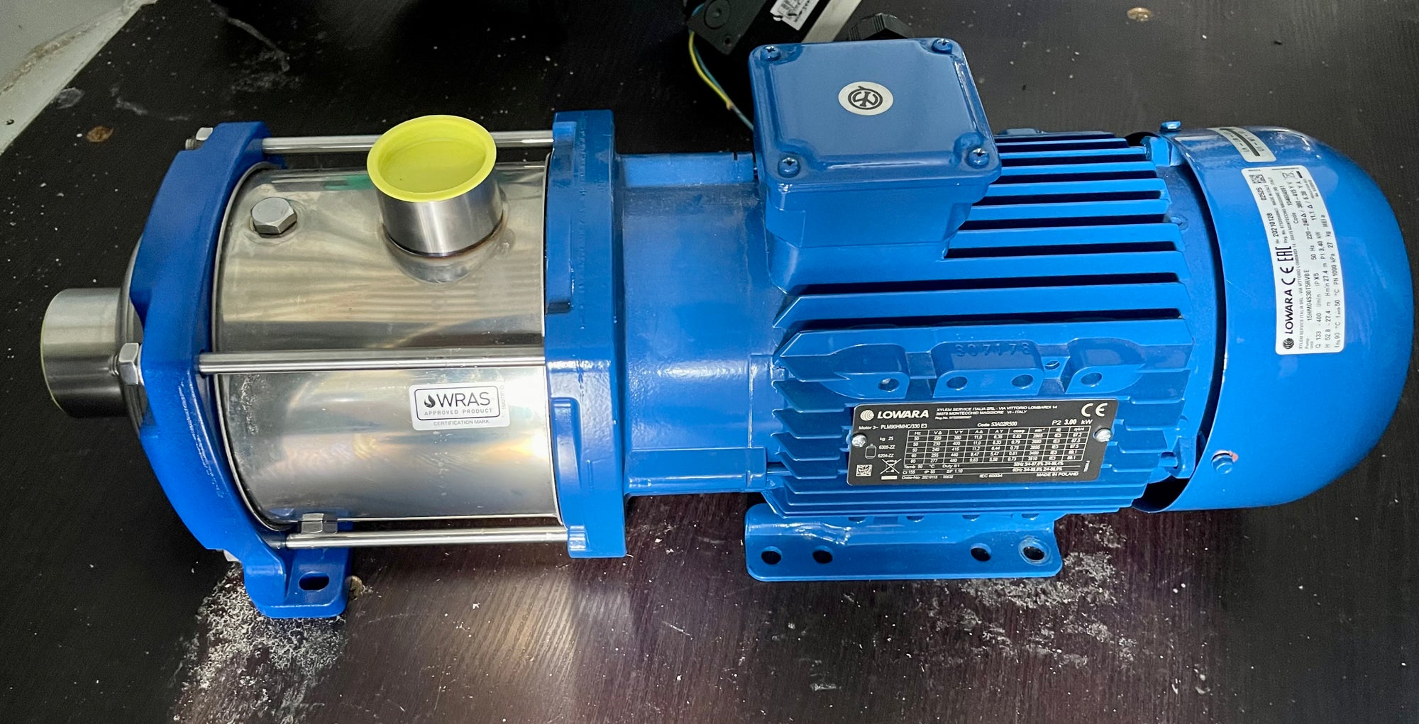 Lowara 15HM04 S30T5RVBE 415v 4KW Horizontal Multistage Pump 104604991 #3146