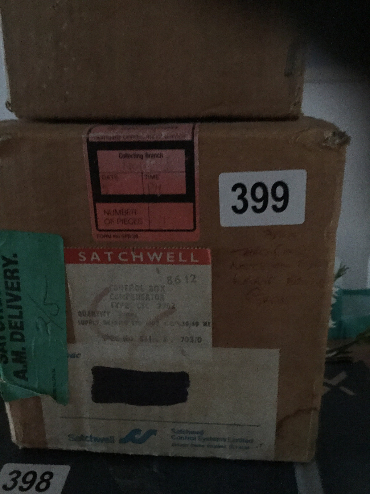 Schneider Satchwell CSC 2703 compensator Controller Panel #399