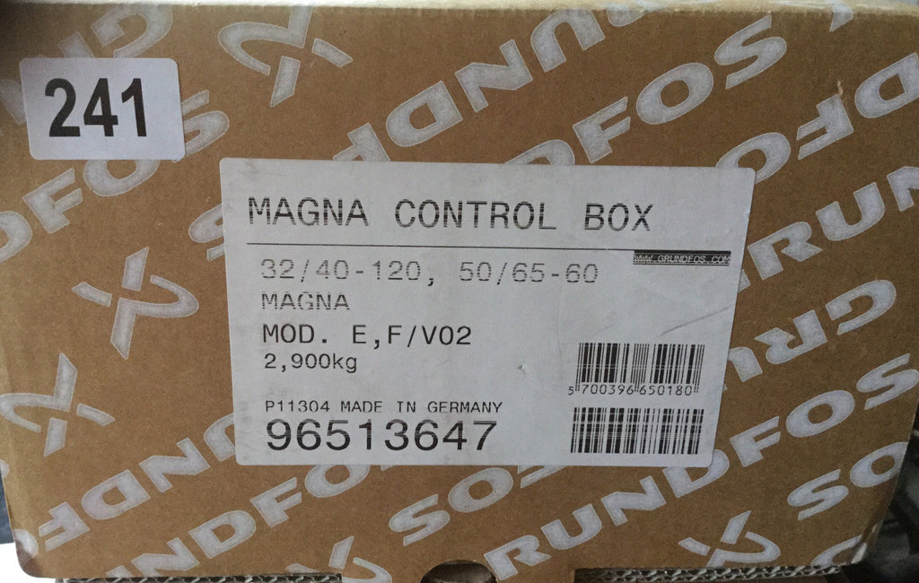 Grundfos Magna UPE Terminal Control Box 32/40-120 50/65-60 96513647 #3443