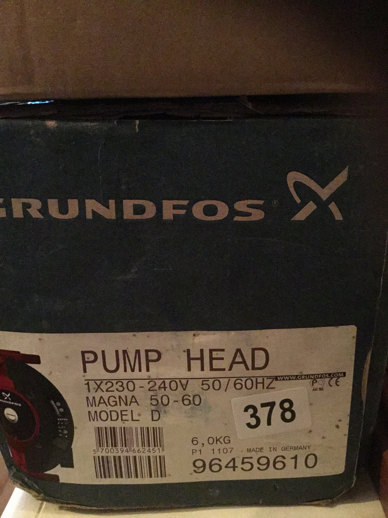 Grundfos MAGNA UPE UPED 50-60 Variable Speed Replacement Pump Head 240V 96459610 96441215 96441220 #3459