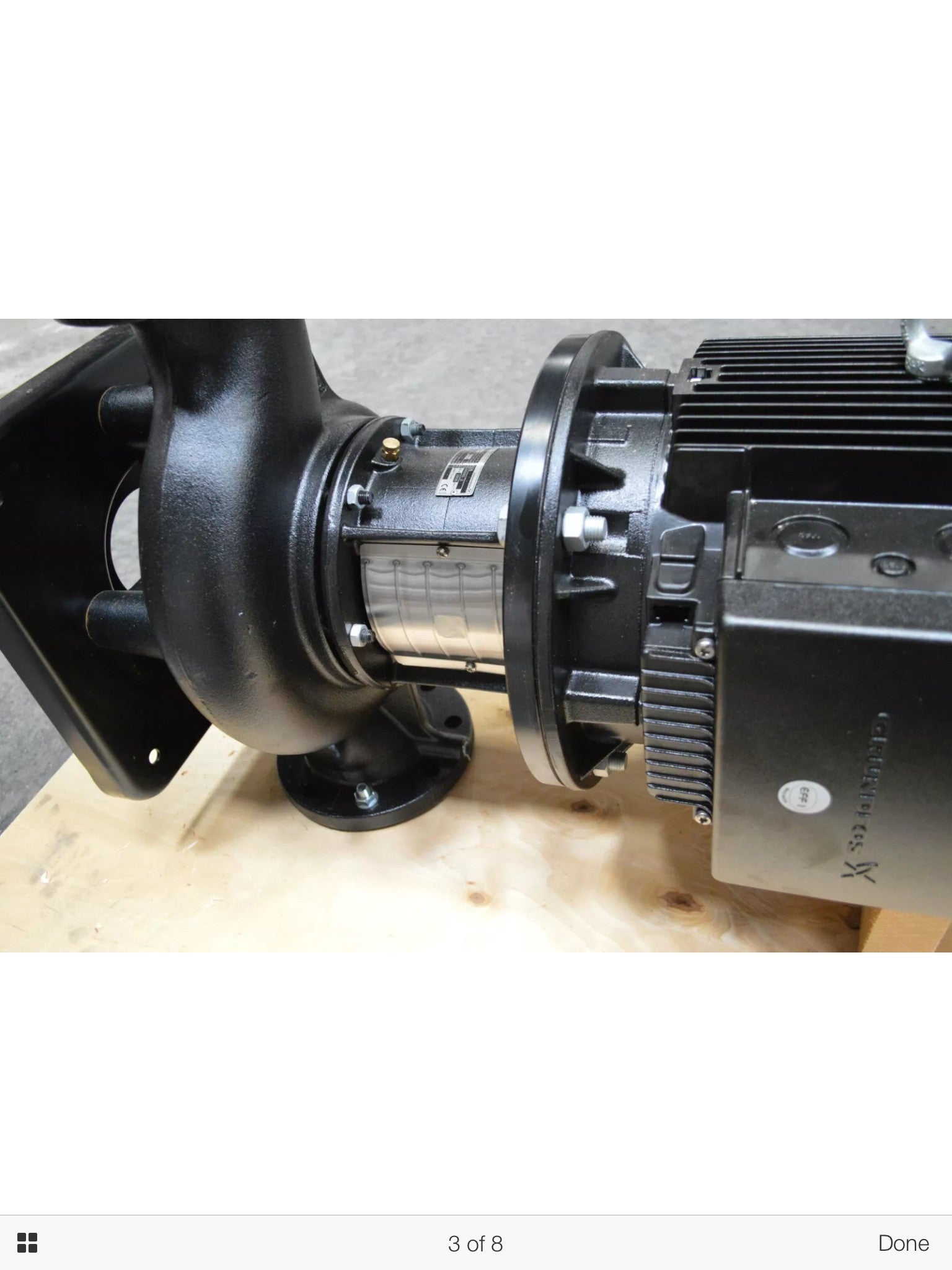 Grundfos TP 100-250/2 A F A BAQE 11kW Single Stage Single Head In Line 2 Pole 415V (96109176)
