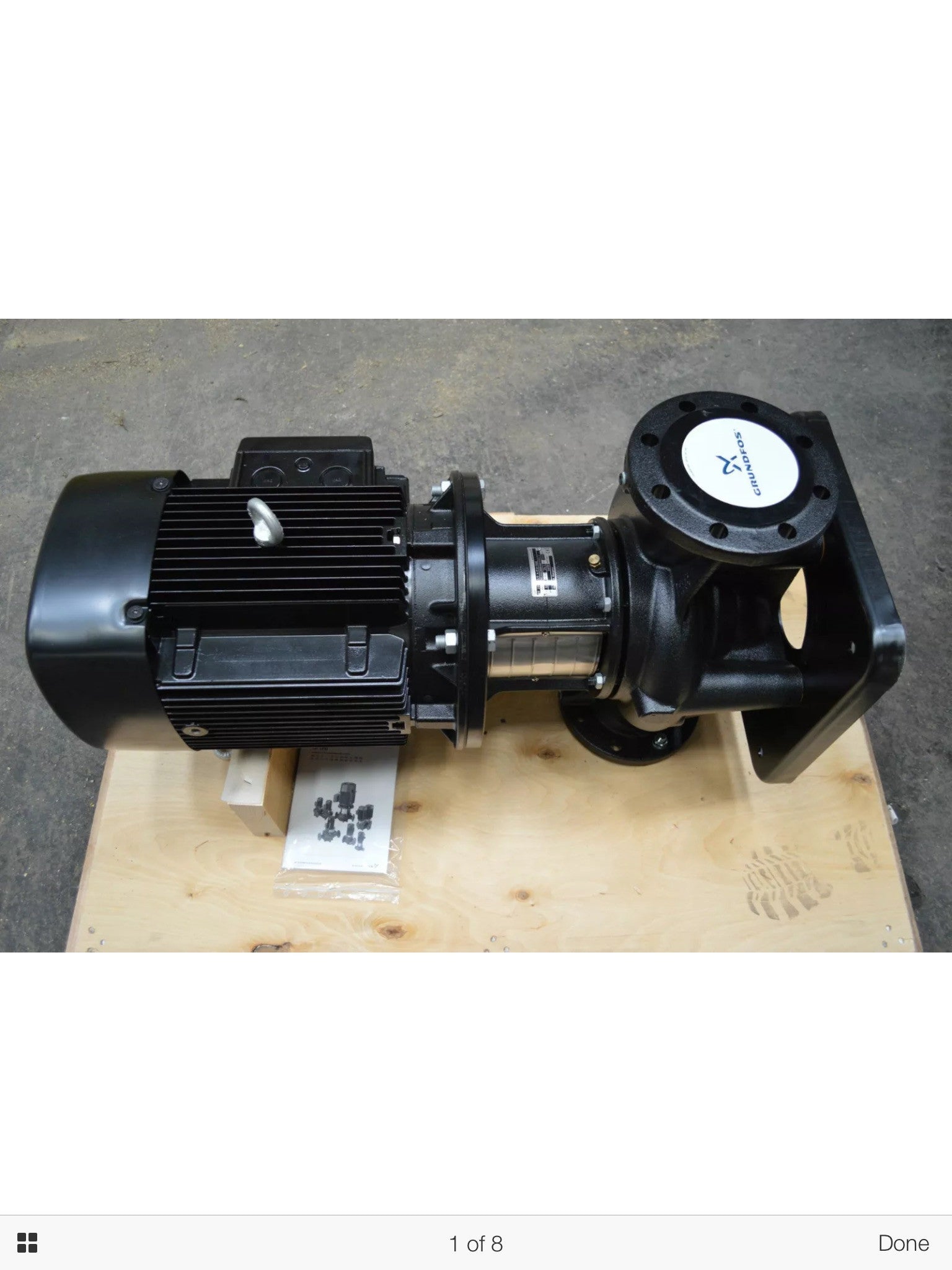 Grundfos TP 100-250/2 A F A BAQE 11kW Single Stage Single Head In Line 2 Pole 415V (96109176)