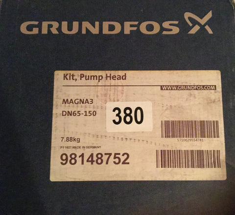 Grundfos Magna3 D 65-150 Replacement Pump Head Kit 98148752 240v #380