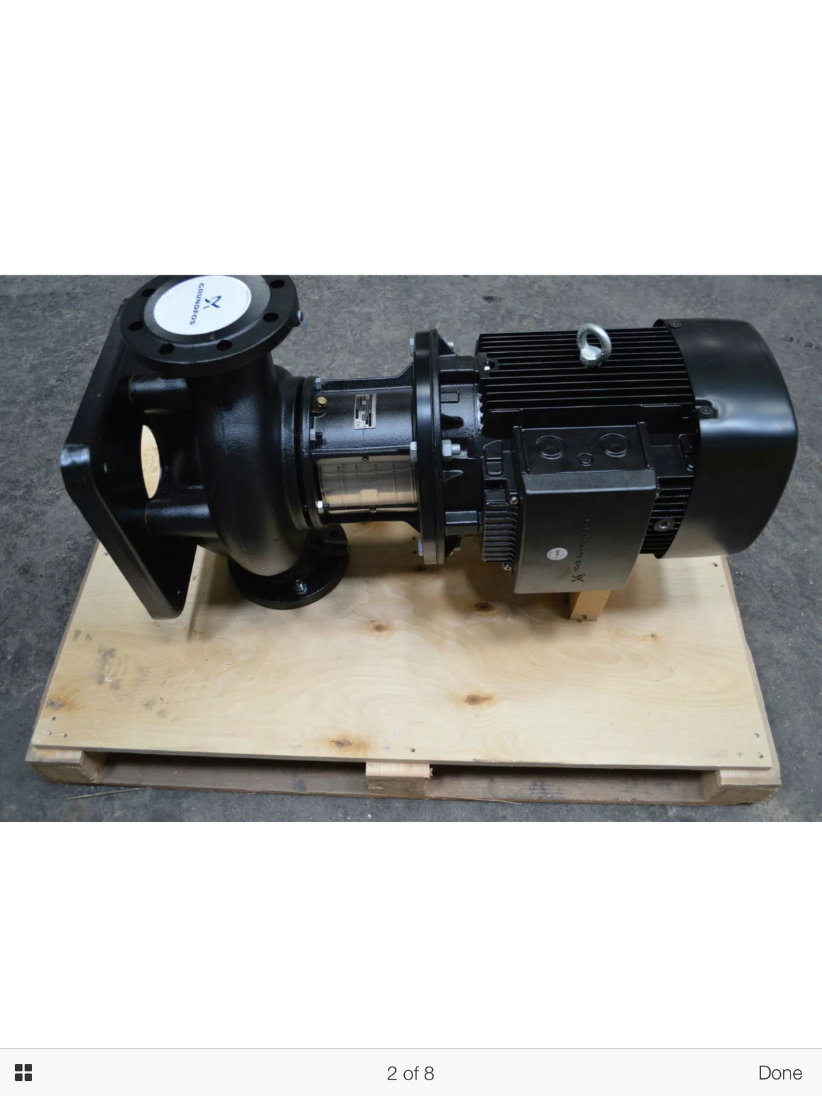 Grundfos TP 100-250/2 A F A BAQE 11kW Single Stage Single Head In Line 2 Pole 415V (96109176)