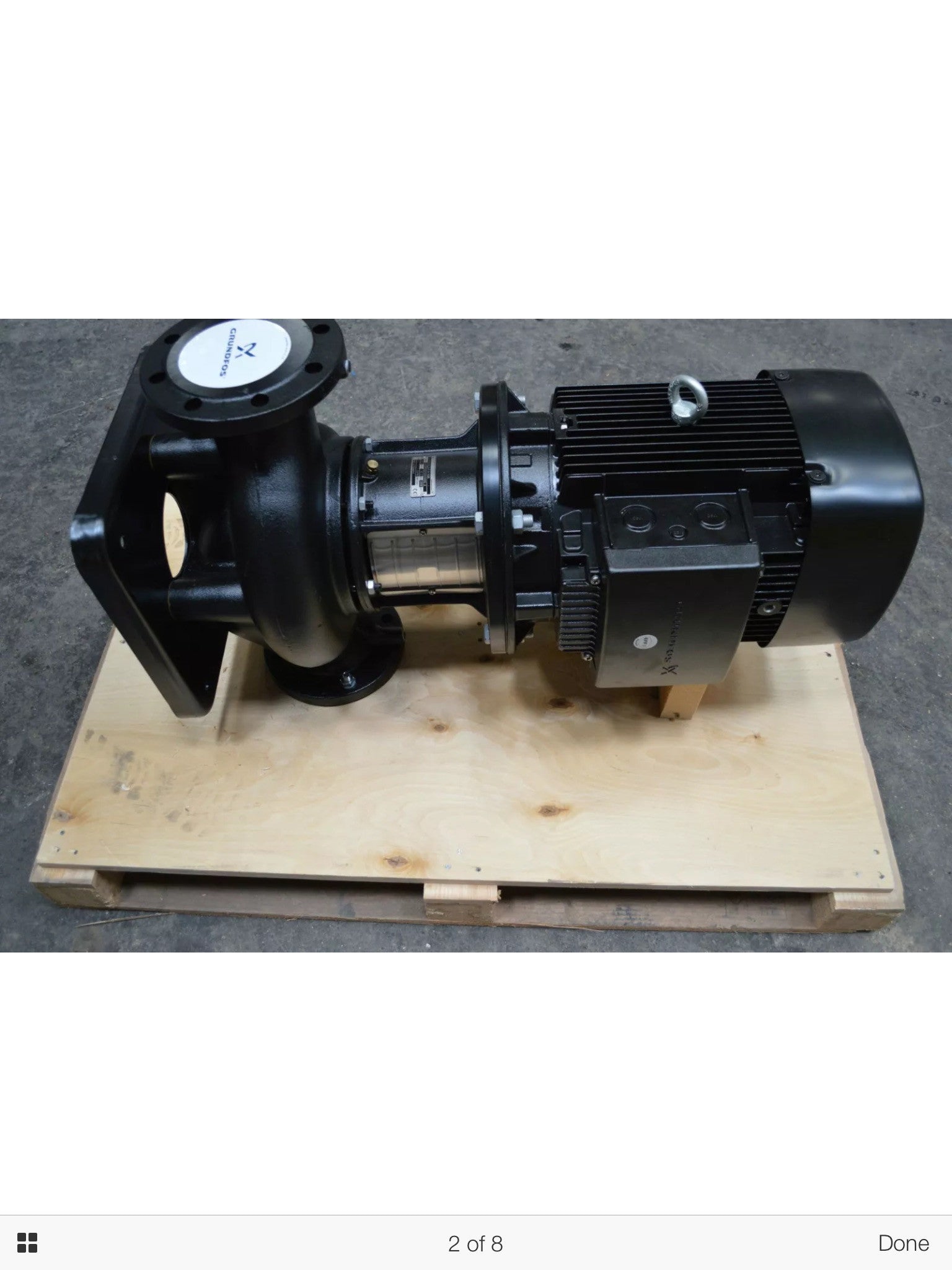 Grundfos TP 100-250/2 A F A BAQE 11kW Single Stage Single Head In Line 2 Pole 415V (96109176)