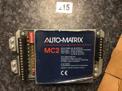 American Auto-Matrix Mc2 Unitary Controller UM11ce HVAC BMS #215