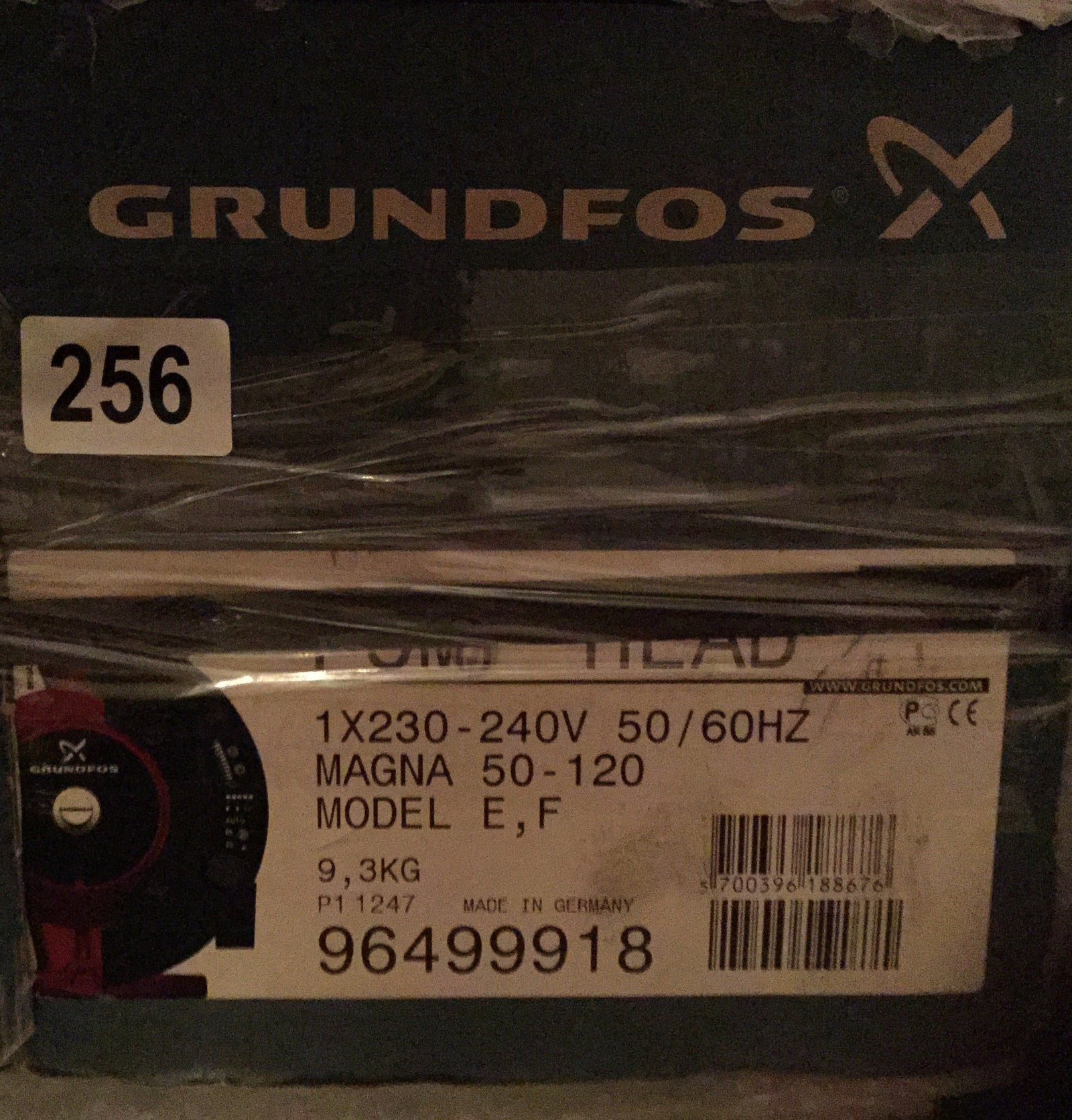 Grundfos MAGNA UPE(D) 50-120 Variable Speed Replacement Pump Head 240V 96499918 #256 96402104 96403119