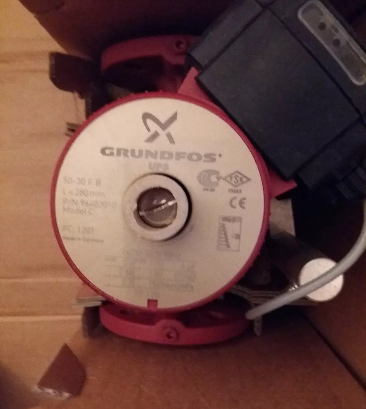 Grundfos UPS 50-30 F B (280) Bronze Circulator Pump 240v 96402010 #362