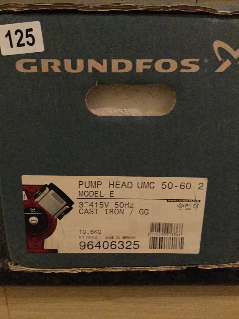 Grundfos UMC UMCD UMS 50-60 Replacement Head 415v 96406325 #125
