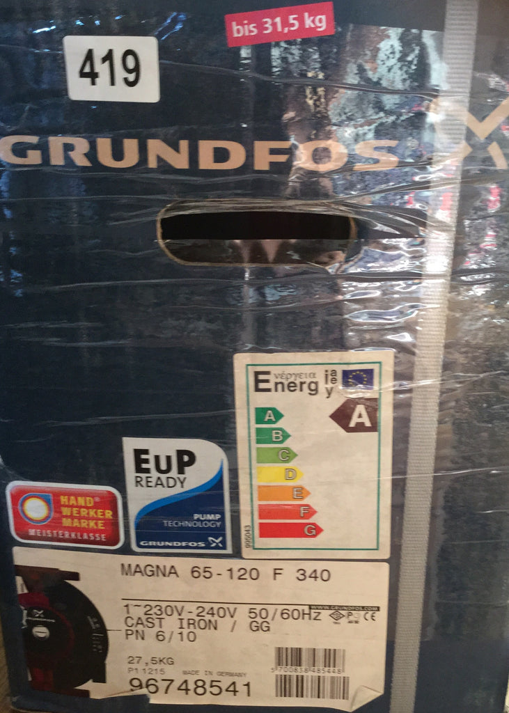 Grundfos MAGNA UPE 65-120 Variable Speed Pump 240V 96748541 #419