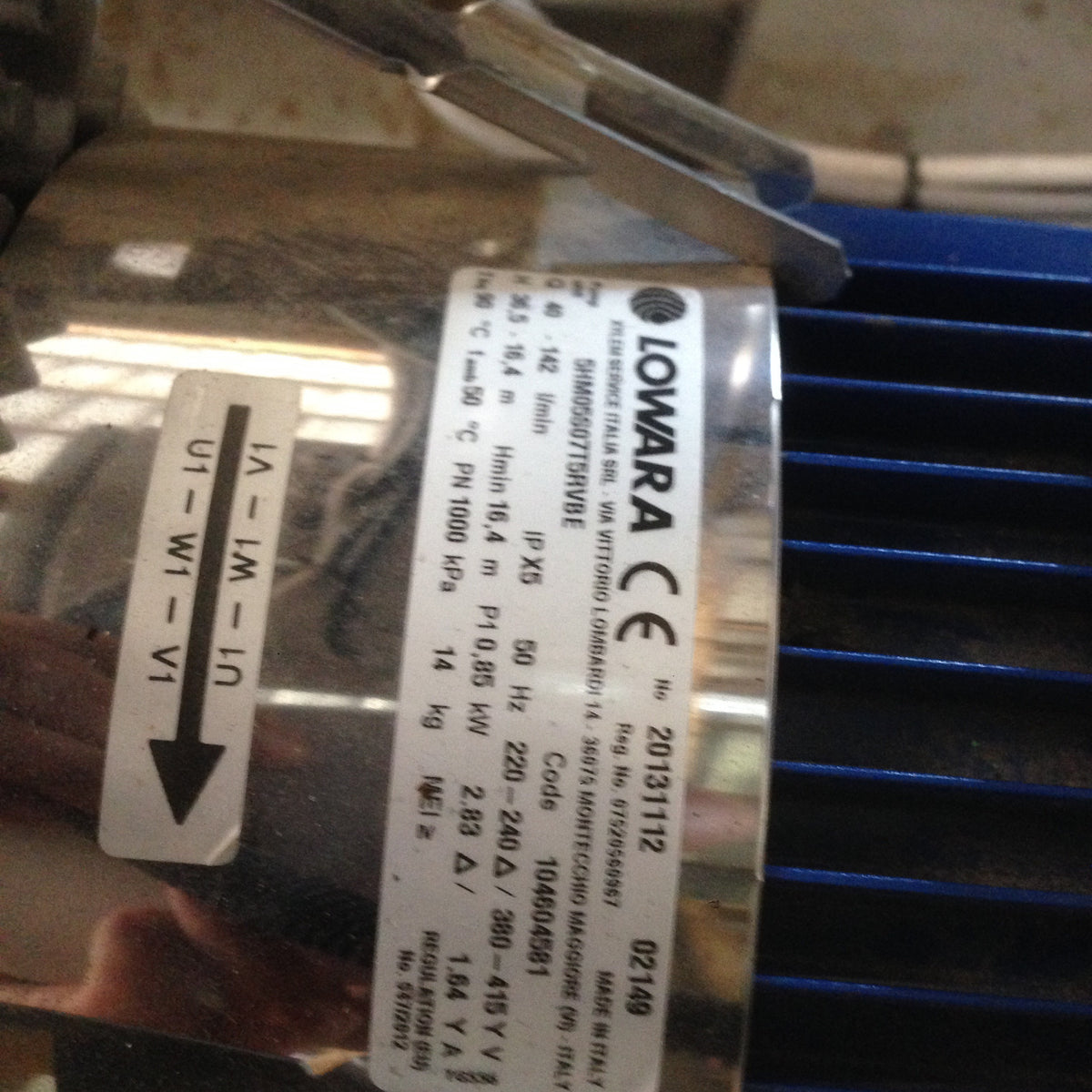 Lowara Hydrovar 1.5kw Variable Twin Pressure Booster Set 240v