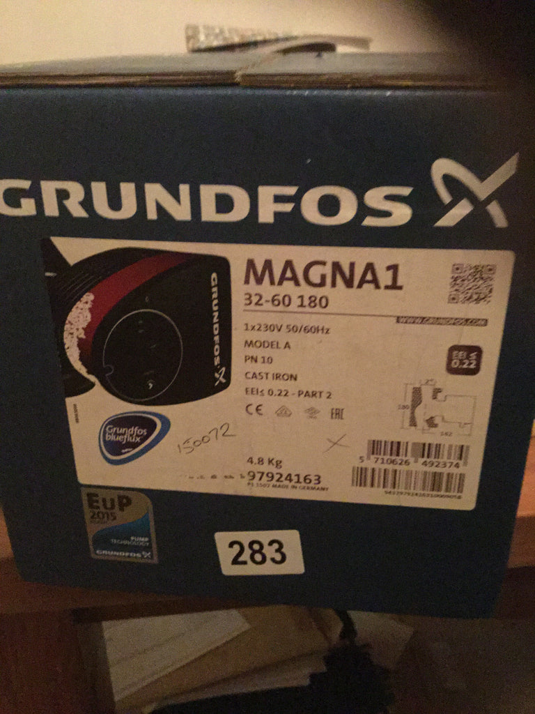 Grundfos Magna1 32-60 1PH Pump Heating Circulator 240v Threaded #283