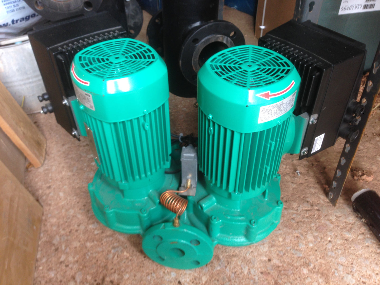 Wilo VeroTwin DP-E 32/160-1.1/2 2109779 Dn32 In Line Pump 415v #583