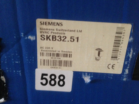 SIEMENS SKB 32.51 High Torque Spring Release Actuator #588