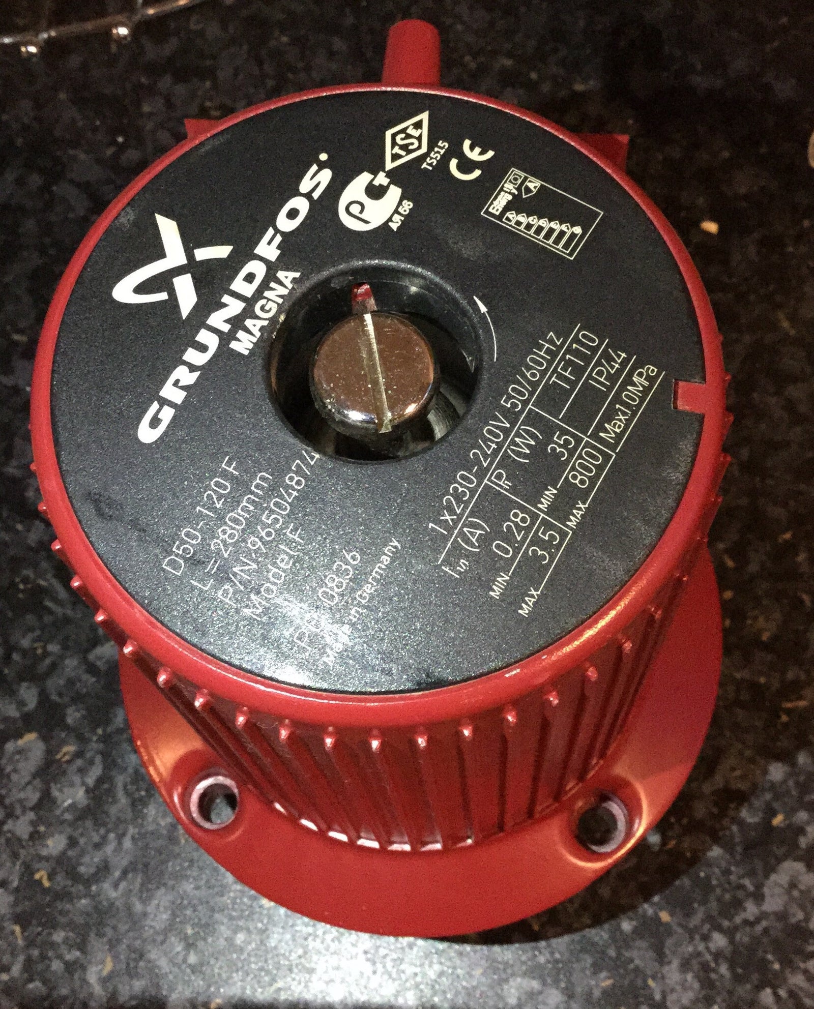 Grundfos MAGNA UPE(D) 50-120 Variable Speed Replacement Pump Head 240V 96499918 #256 96402104 96403119