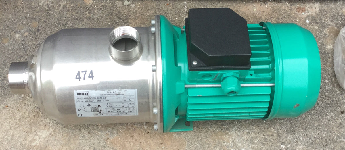 Wilo MHE 805-1/E/3-400-50 4024308 Stainless horizontal multistage pump 415v #474