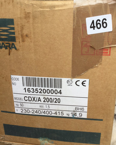 Ebara CDX 200/20 1635200004E 415V Centrifugal End Suction Pump #468