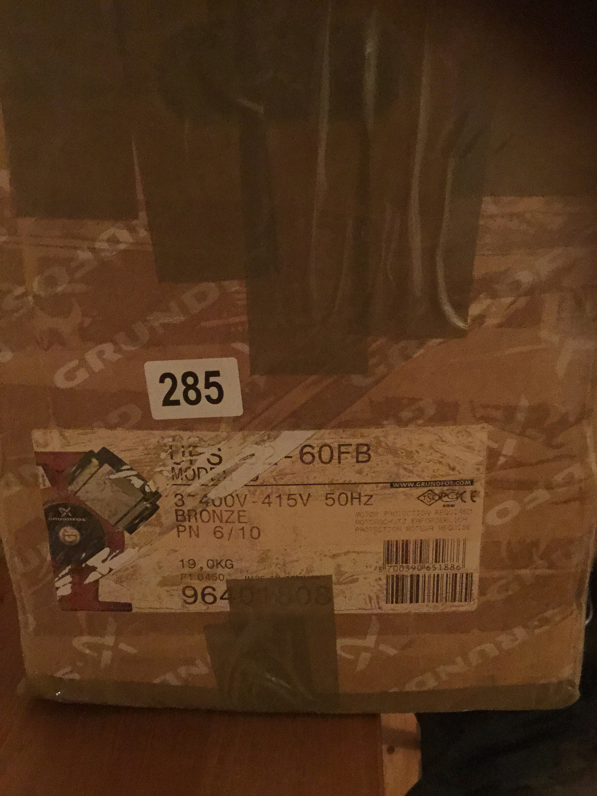 Grundfos UPS 32-60 F B 415v Bronze Heating Circulator Pump 96401808 #285