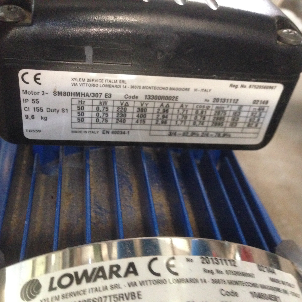 Lowara Hydrovar 1.5kw Variable Twin Pressure Booster Set 240v