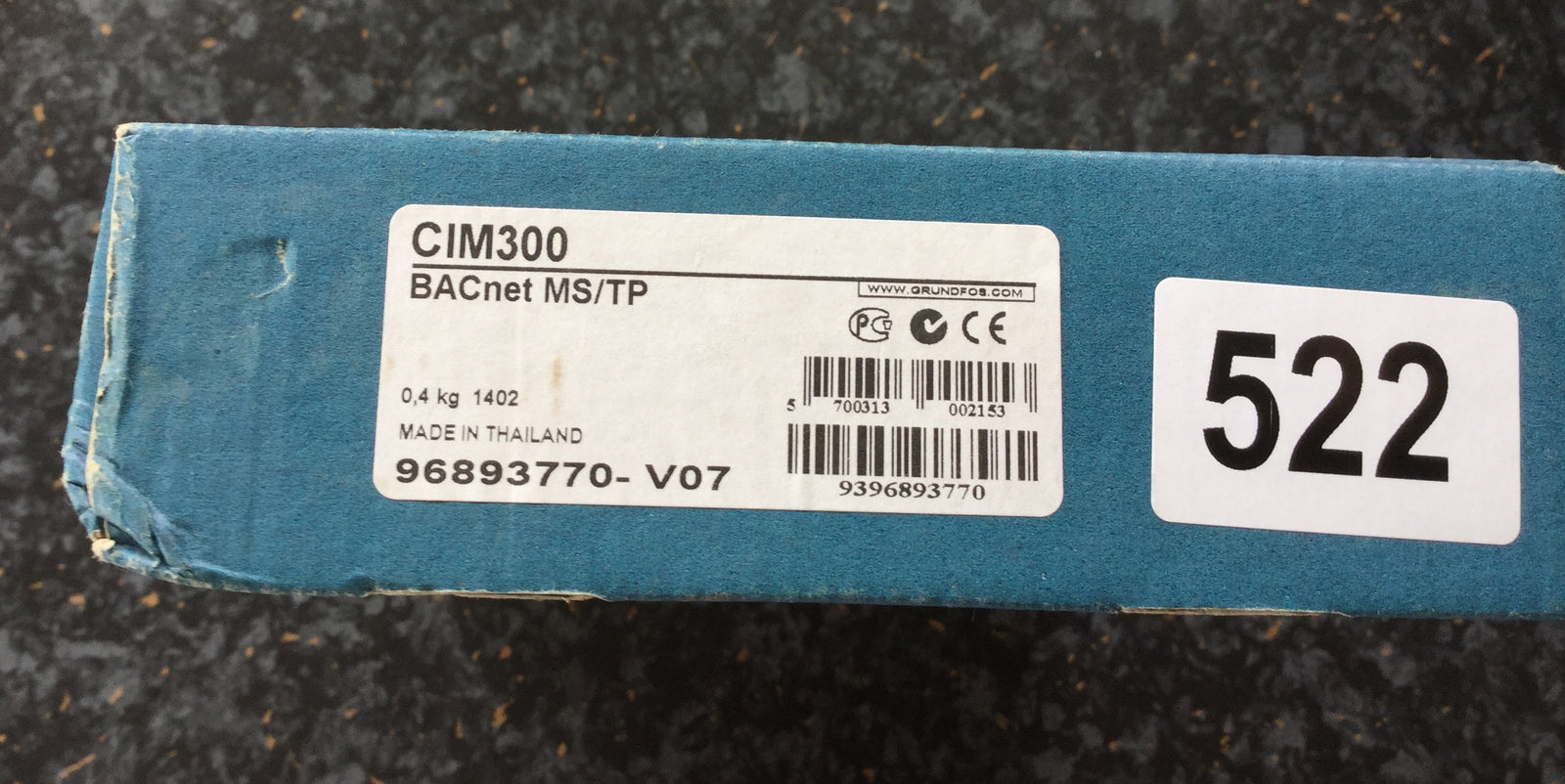 Grundfos CIM 300 BACnet MS/TP Interface Module - 96893770 #1939