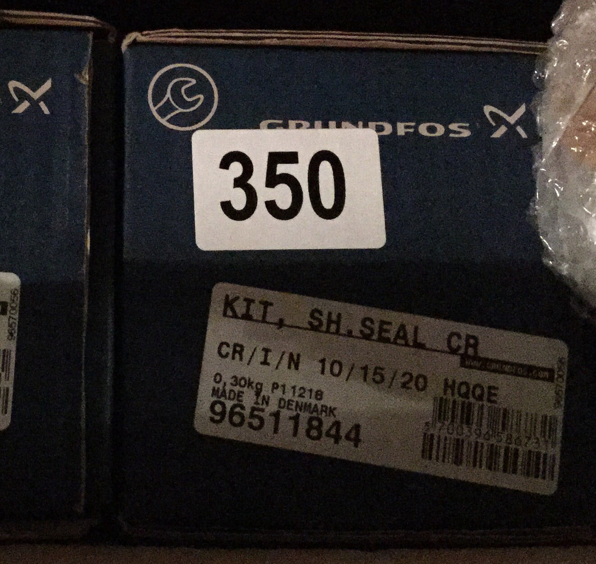 Grundfos CR / I / N 10 15 SHAFT SEAL KIT HQQE 96511844 Cri Crn #3099