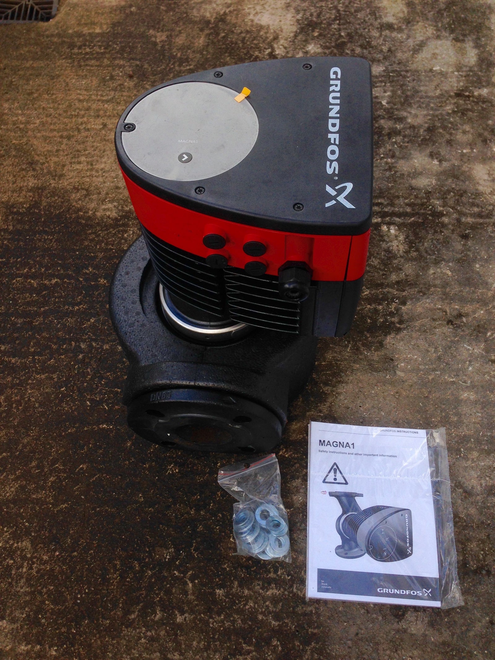 USED Grundfos MAGNA1 65-80F (340) Variable Speed Pump Circulator 240V 97924204 #561