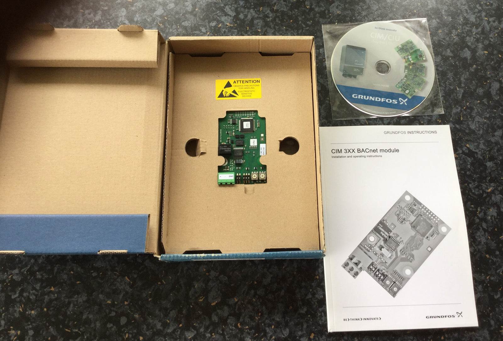 Grundfos CIM 300 BACnet MS/TP Interface Module - 96893770 #1939