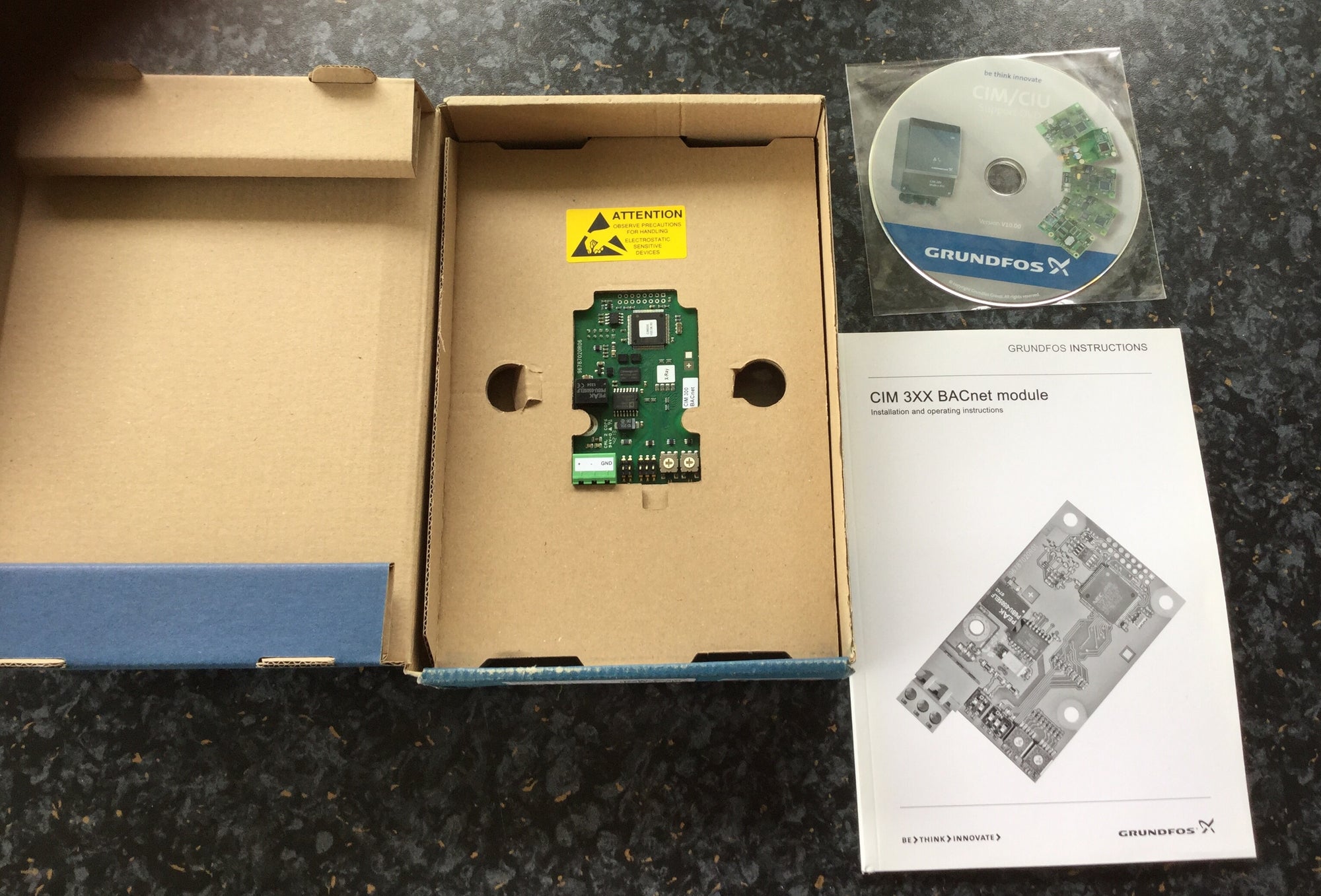 Grundfos CIM 300 BACnet MS/TP Interface Module - 96893770 #1939