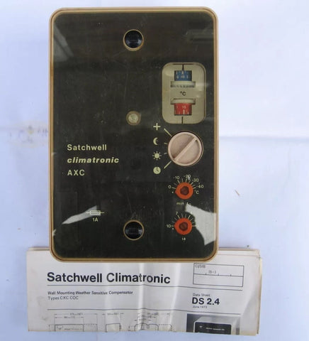 Schneider Satchwell CSC AXC 1702 Climatronic compensator Controller Panel #400