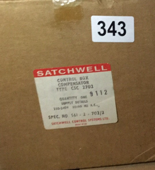 Schneider Satchwell CSC 2702 compensator Controller Panel #343