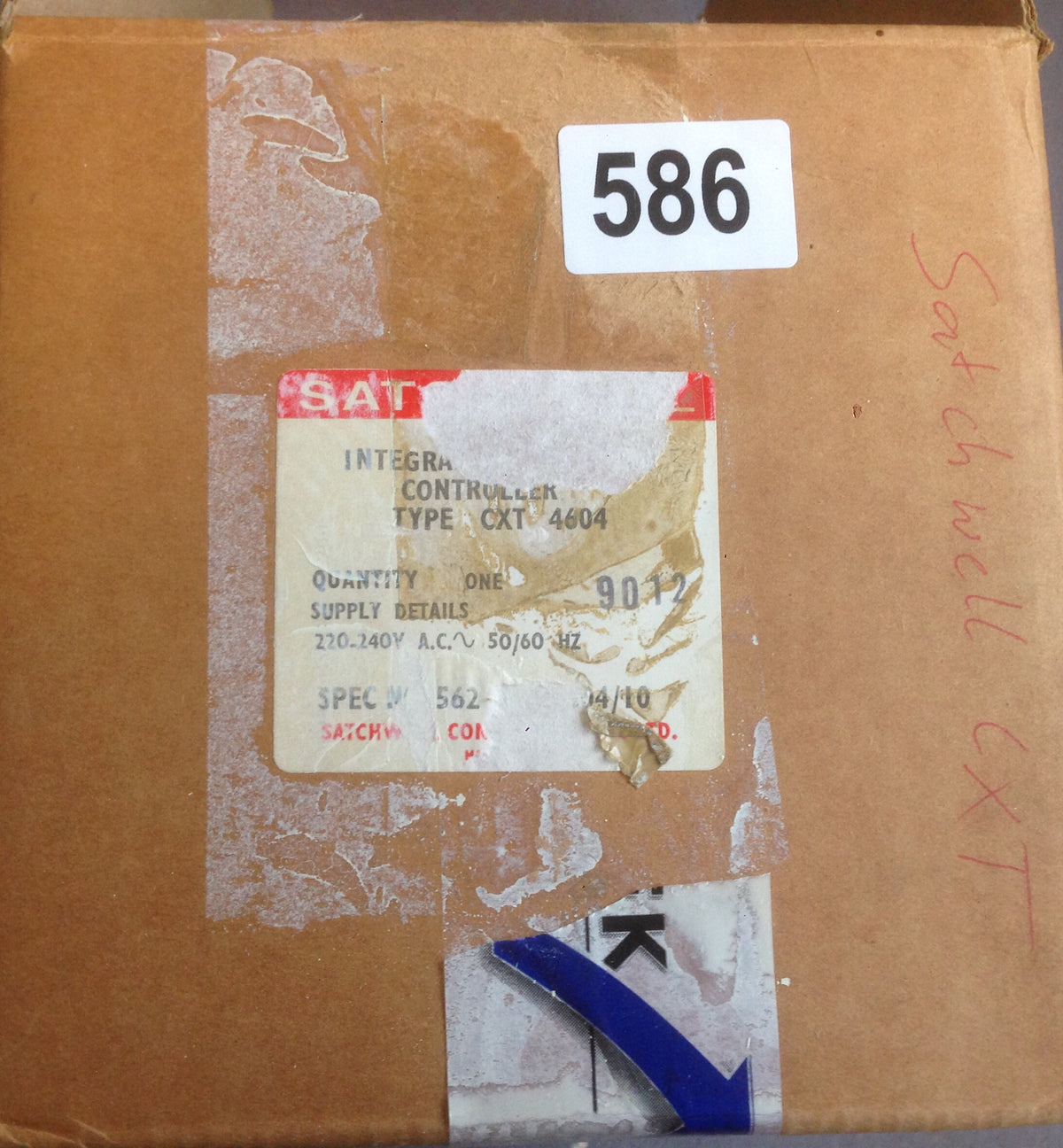 Schneider Satchwell CXT 4604 compensator Controller Panel  #586